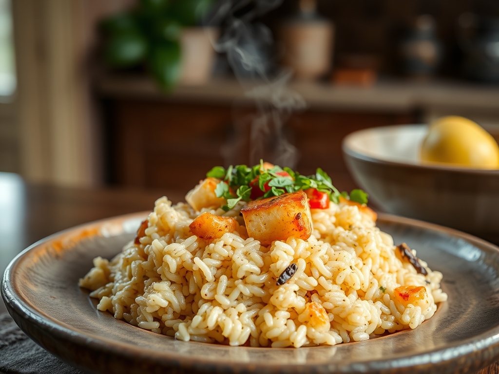 Arroz de carreteiro completo