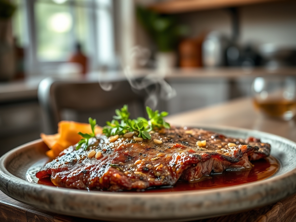 Bife à milanesa dourado