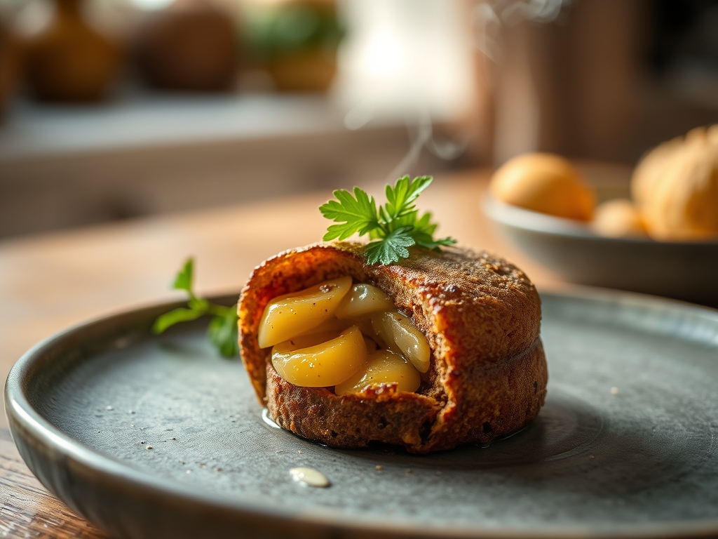 Bolo de fubá com goiabada