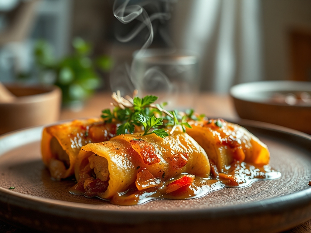 Enroladinho de salsicha assado