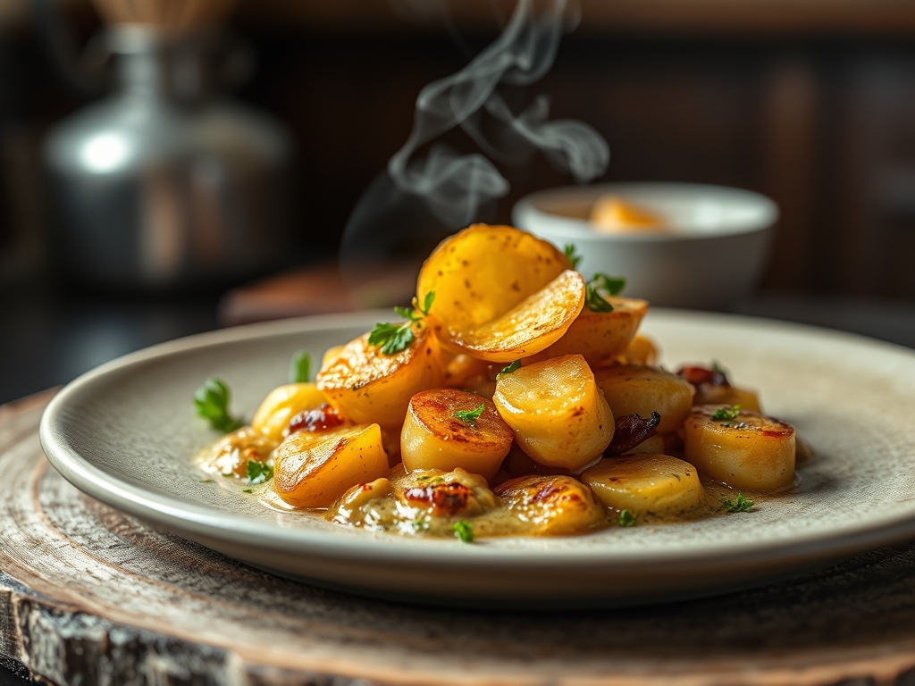 Feijão com louro e alho