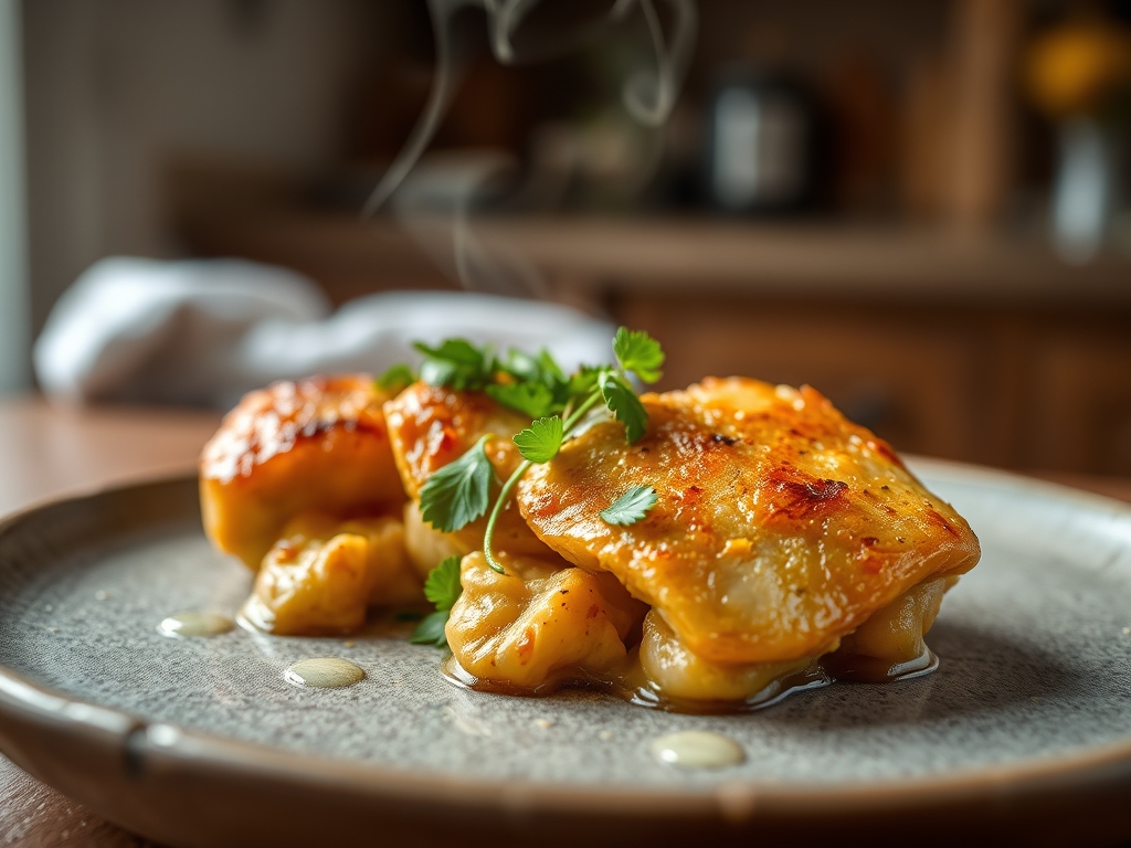Macarronada de frango da mãe