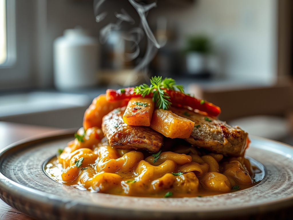 Sanduíche de carne louca