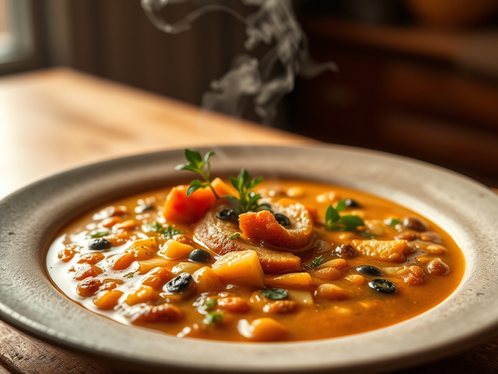Sopa de legumes de vovó