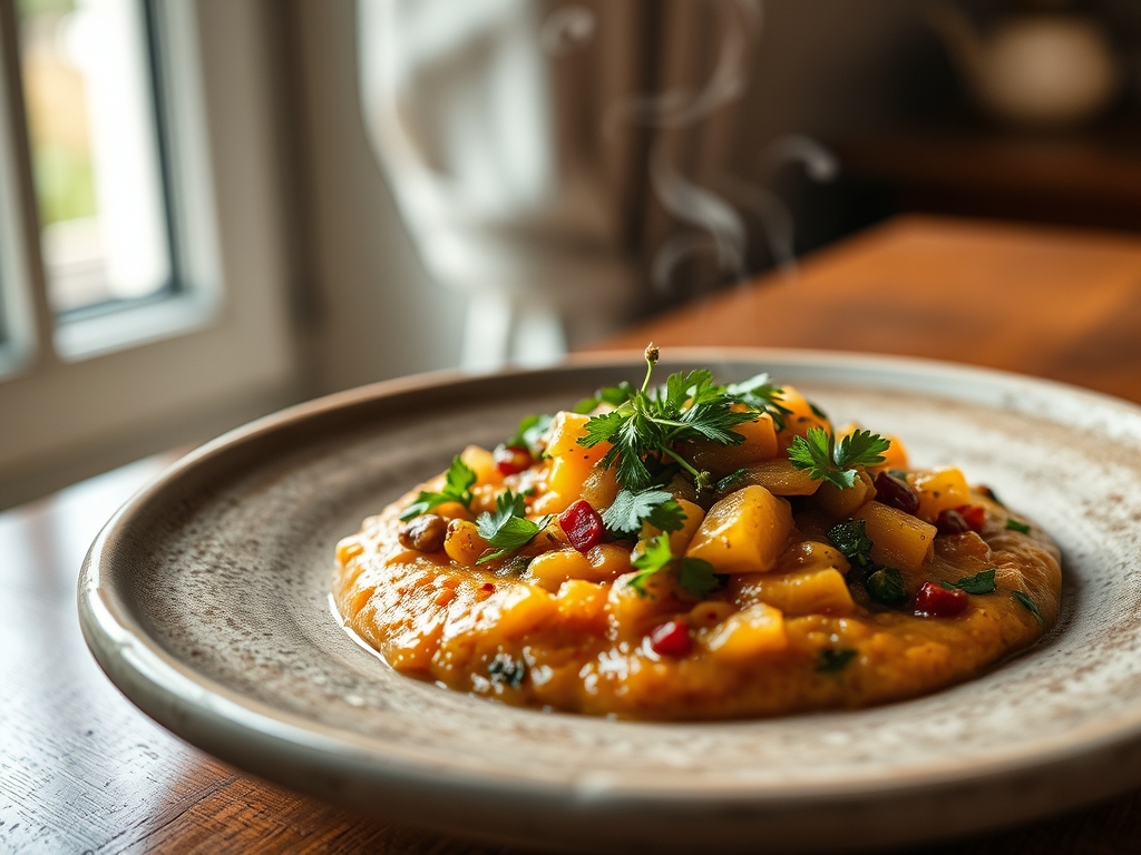 Purê de legumes variados